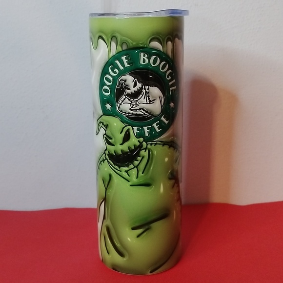 20 Oz. Stainless Steel "Oogie Boogie" Insulated Halloween Tumbler - Picture 3 of 6